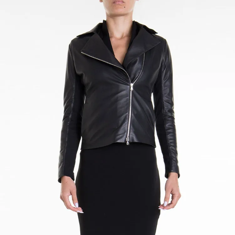 EMPORIO ARMANI Leather Jacket-1