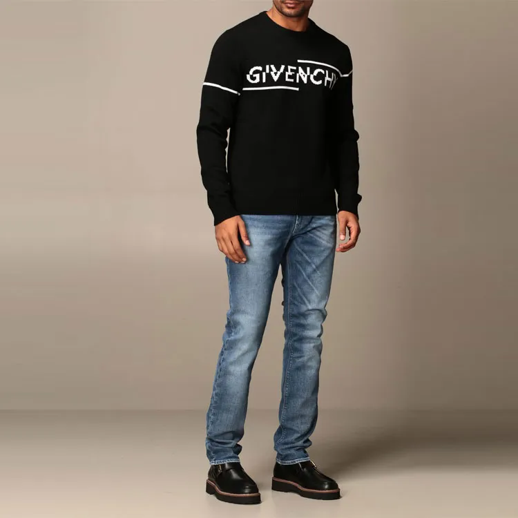 GIVENCHY SS21 Knitwear Men's Black-1