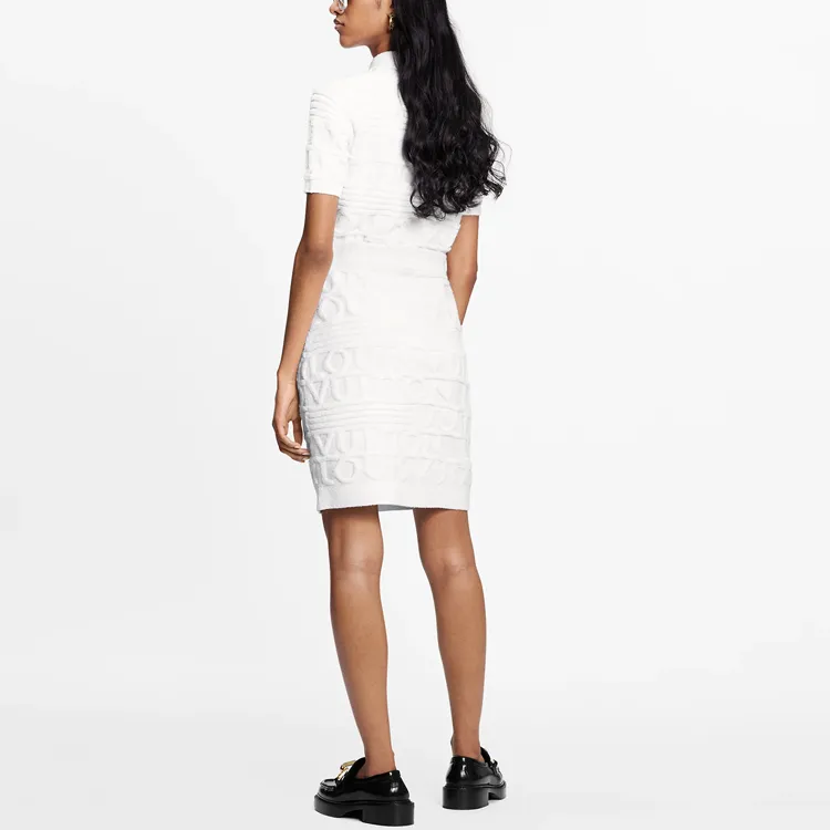 LOUIS VUITTON New Quarterly Products Of LV Casual Short Skirts Women's White-3