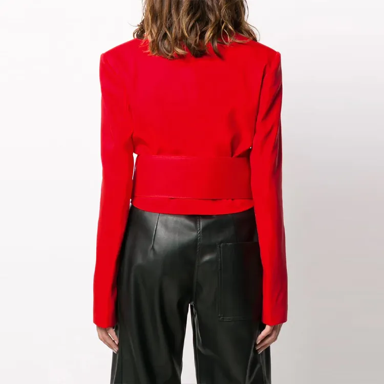 OFF-WHITE FW21 Business Suits Women's Red-2