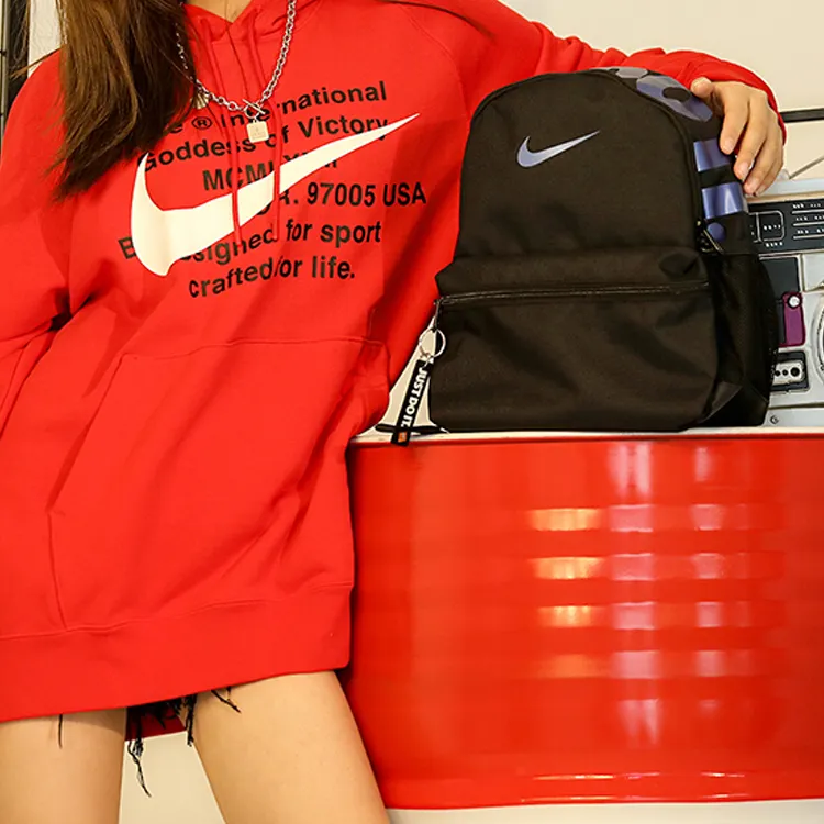 Nike Polyester Backpack Regular Unisex Black-7