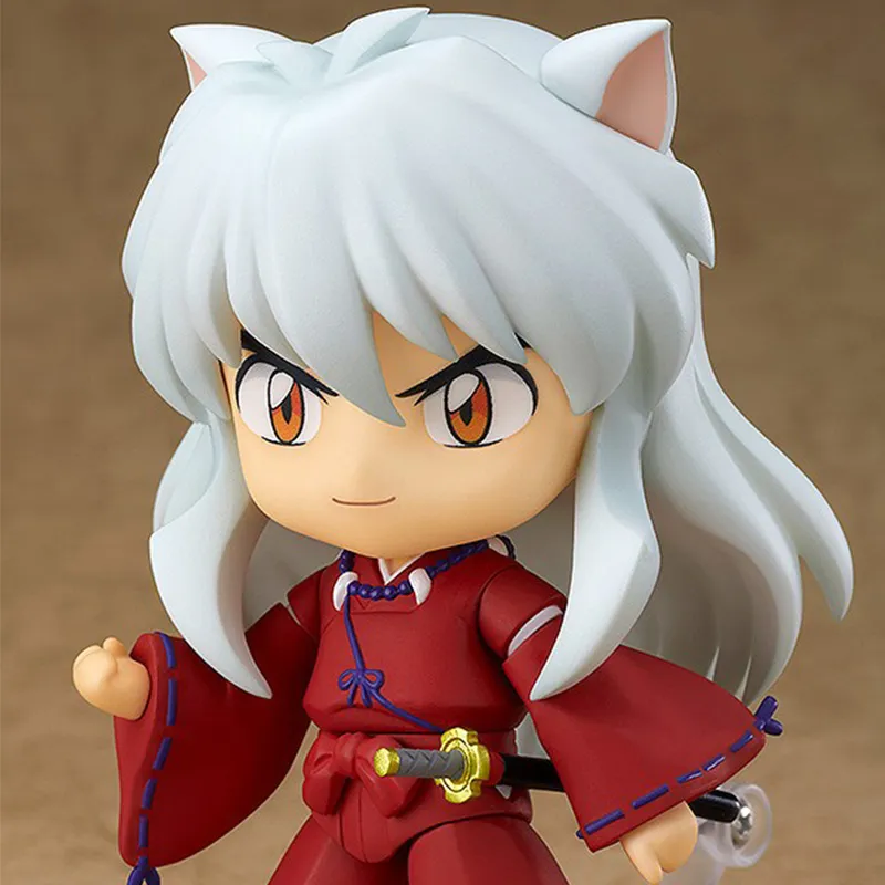 GSC Inuyasha Includes Base Nendoroid Chibi Figures 10cm-4