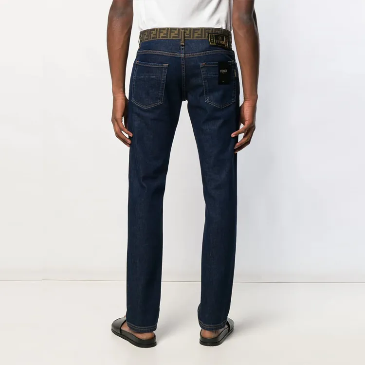 FENDI Jeans Men Blue-1