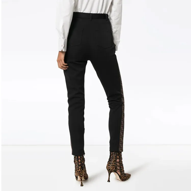 FENDI Leggings Women's Black-1