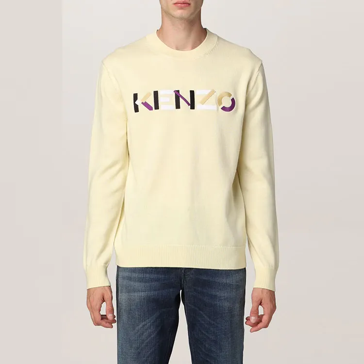 KENZO FW21 Knitwear Men's Light Yellow-3