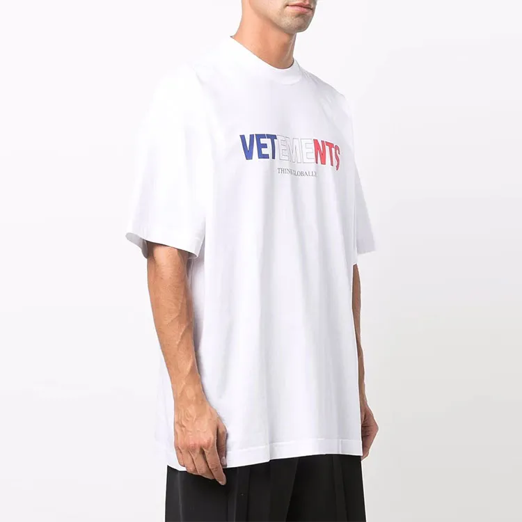 Vetements France Logo T Shirt-4