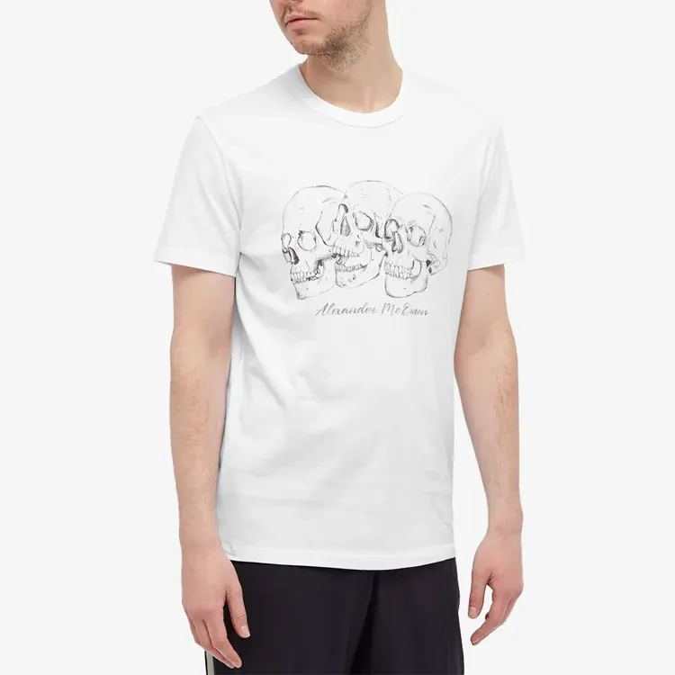 Alexander McQueen T Shirt Men's White-3