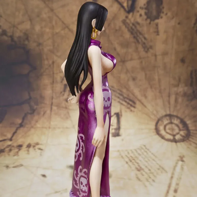 BANDAI One Piece One Piece Seven Warlords Hancock Empress Cheongsam Nine Snakes Scale Figures-3
