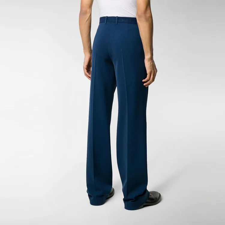 Balenciaga Casual Pants Men Dark Blue-3