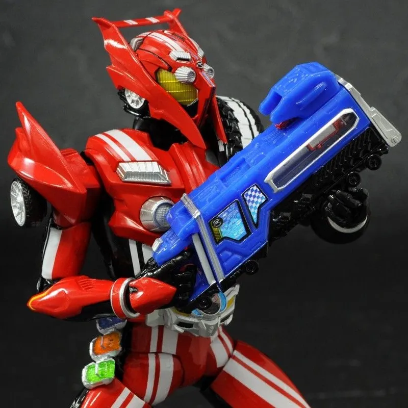 BANDAI Kamen Rider Drive Milk Thick Special Tire Set Assembled Model 14.5cm Scale Figures-2