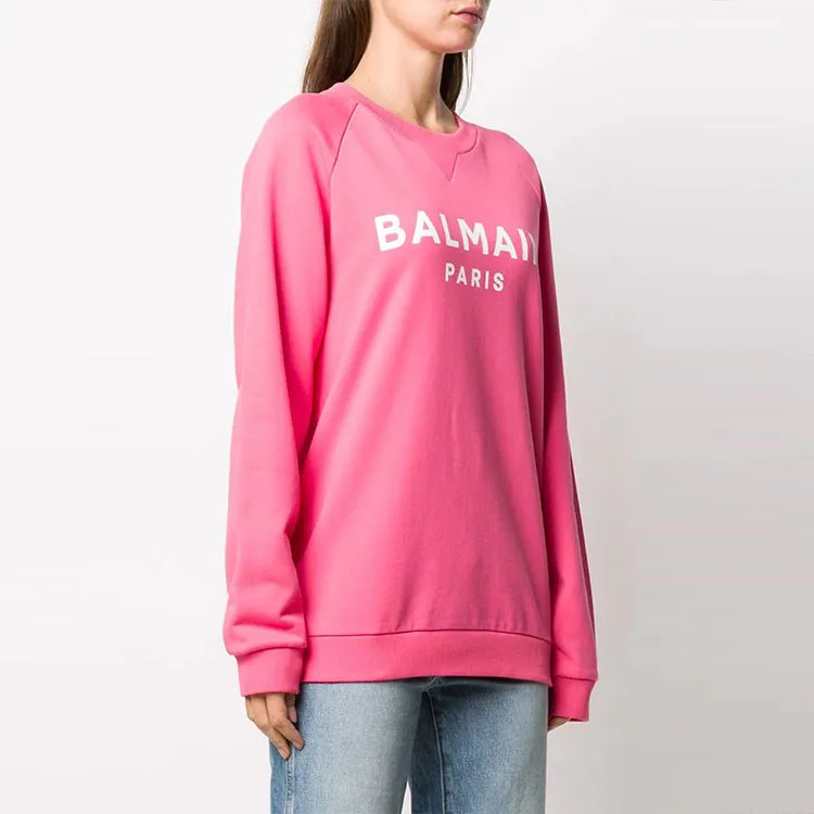 BALMAIN Sweatshirts Women's Pink-3