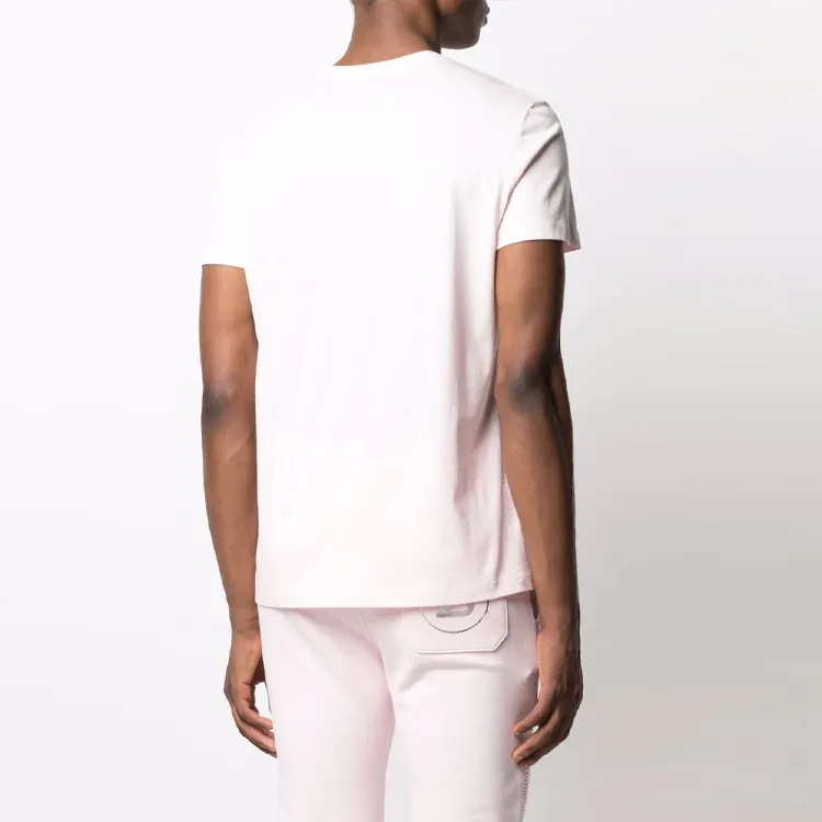 BALMAIN T-Shirts Men Pink-3