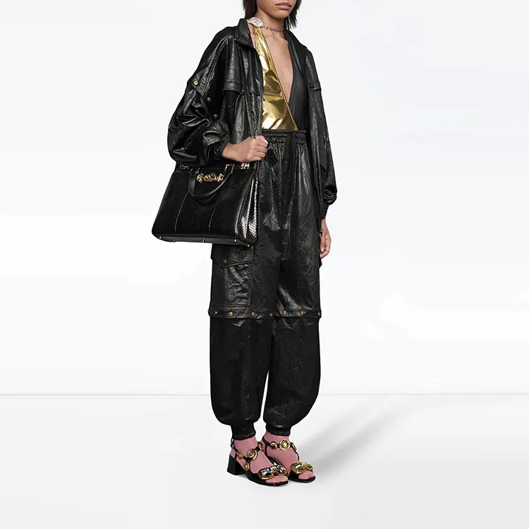 GUCCI Jackets Women's Black-2