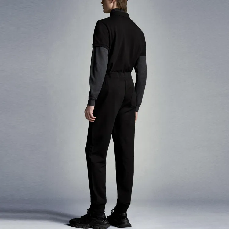 Moncler Knitted Sweatpants Men Black-2