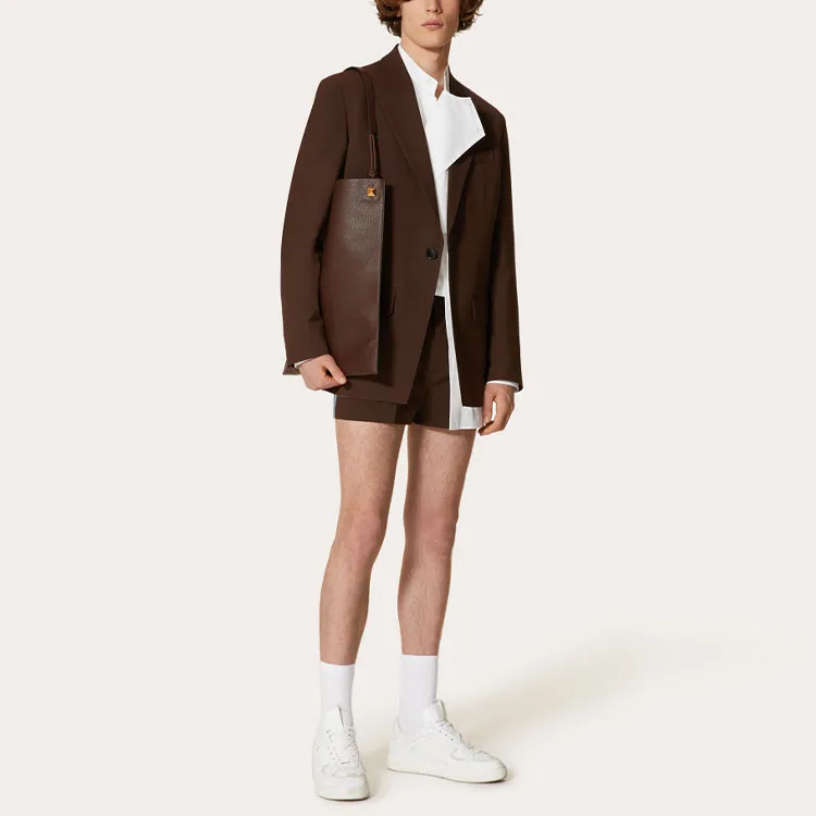 Valentino Jackets Men Brown-2