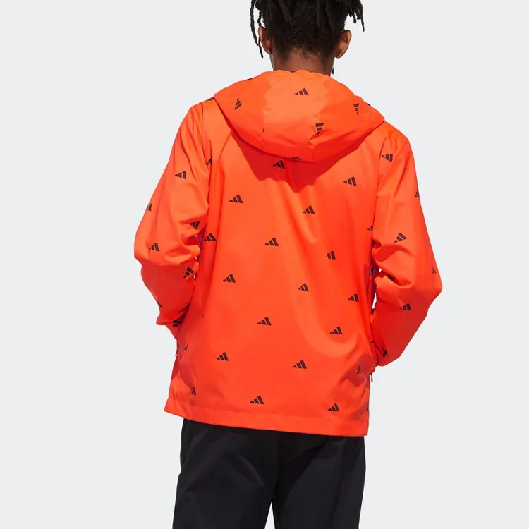 Adidas Jackets Men Red Fluorescent-4