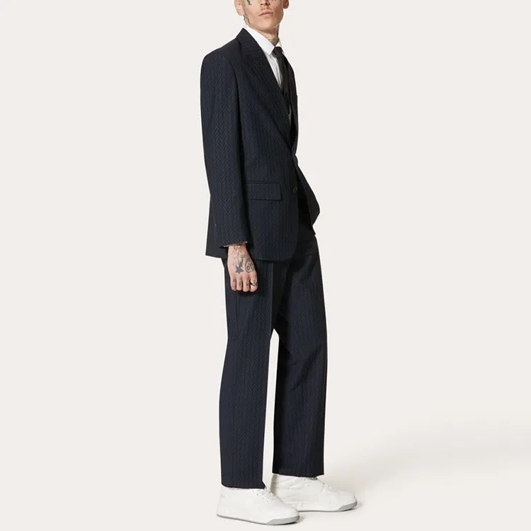 Valentino Straight Leg Tailored Trousers-3