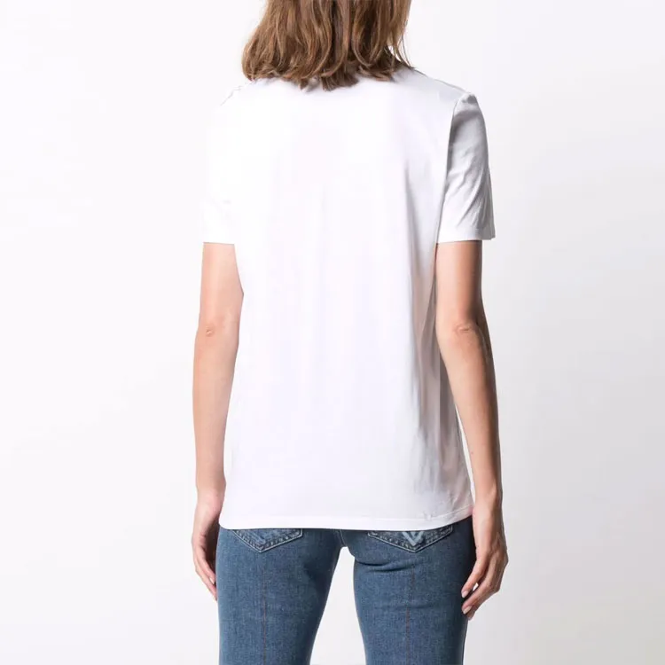 BALMAIN Flocked Logo T shirt-2