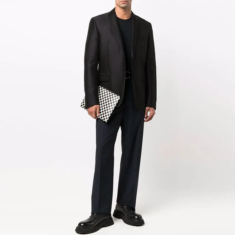 Valentino Sweaters Men Blue Black-2
