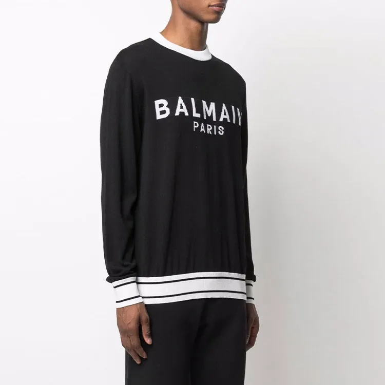 BALMAIN Sweaters Men Black-2
