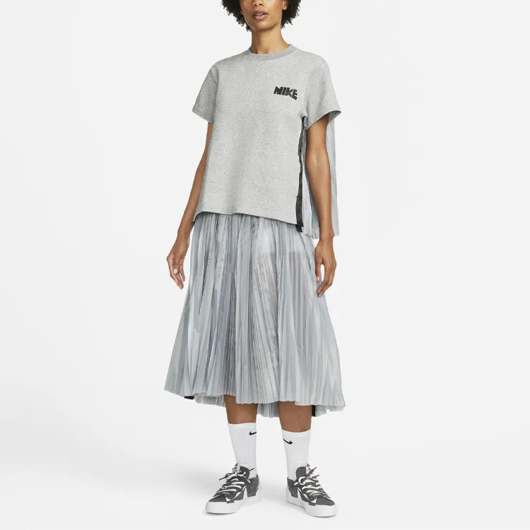 Nike x Sacai T Shirt Women's Gray Asia Version-2