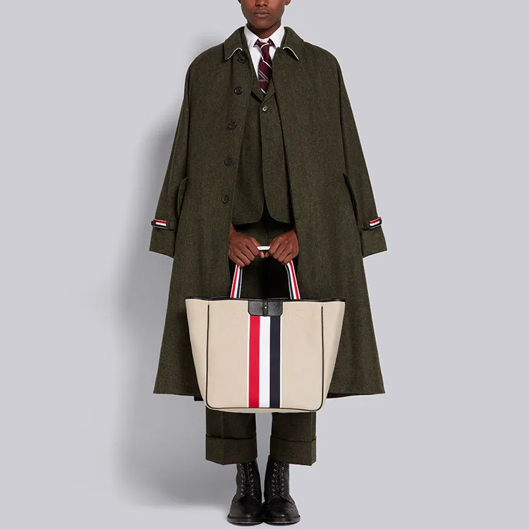 THOM BROWNE Pocket Patch Single Breasted Blazer-3