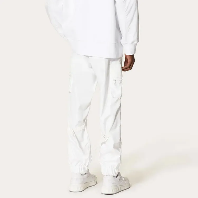 Valentino Cargo Pants Men White-2