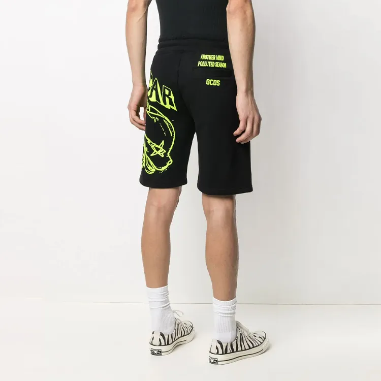 GCDS Sports Shorts Men Black-2