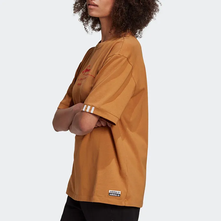Adidas Originals T Shirt Women's Yellow-5
