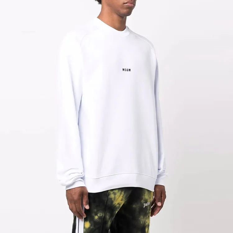 MSGM Logo Printed Crewneck Sweatshirt-2