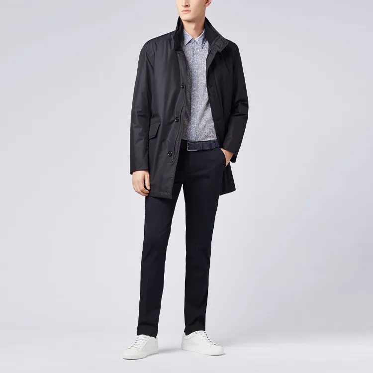 HUGO BOSS Casual Pants Men Dark Blue-2