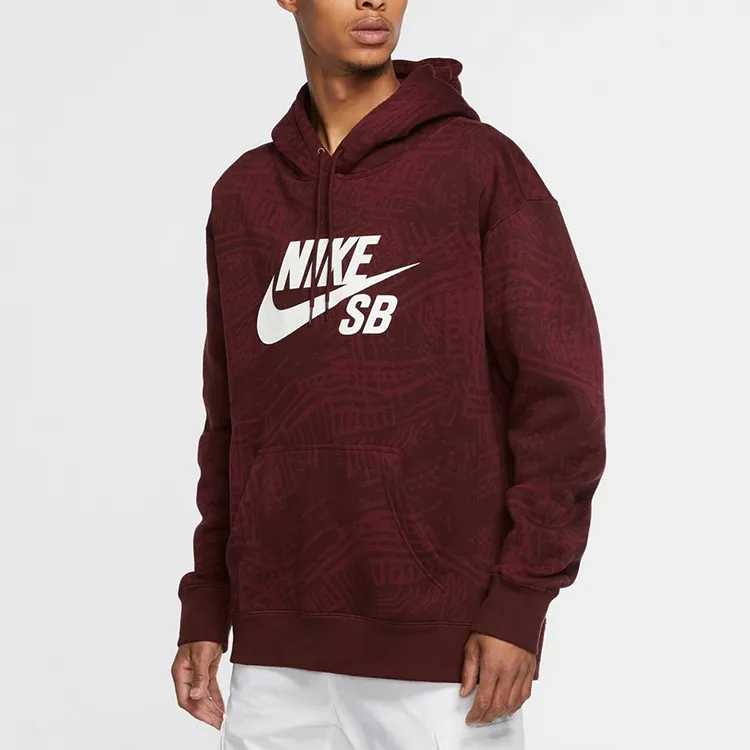 Nike Sweatshirts Men Burgundy-3