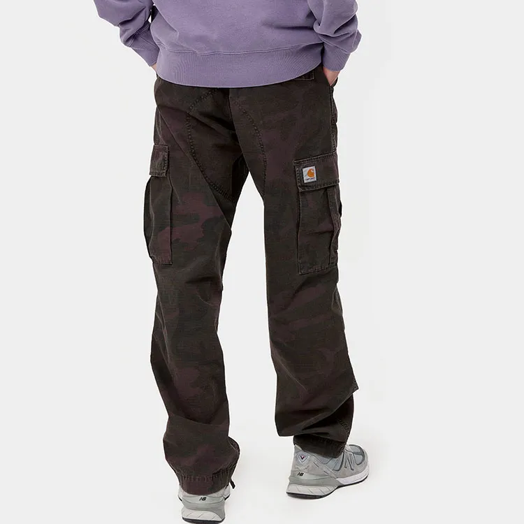 Carhartt WIP FW21 Regular Cargo Pant Cargo Pants Men's Camouflage Brown-3