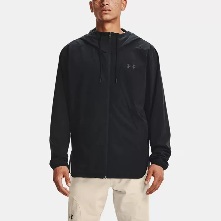 Under Armour Woven Collection Jacket Men's Black-2