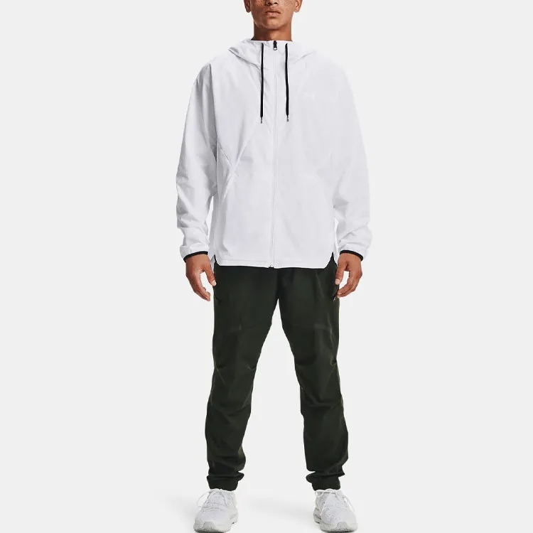 Under Armour Woven Collection Jackets Men White-2