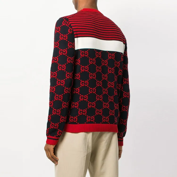 GUCCI Sweaters Men Red-2