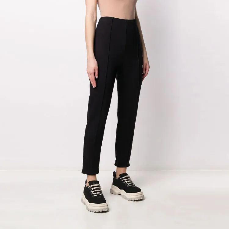 Y 3 Casual Pants Women's Black-4