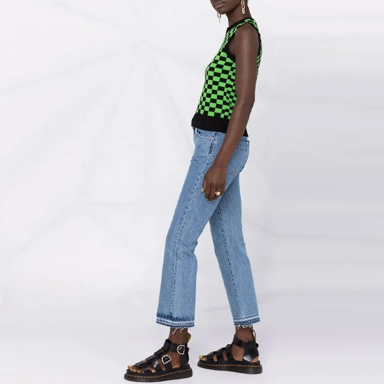 RED Valentino Cropped Flared Jeans-3
