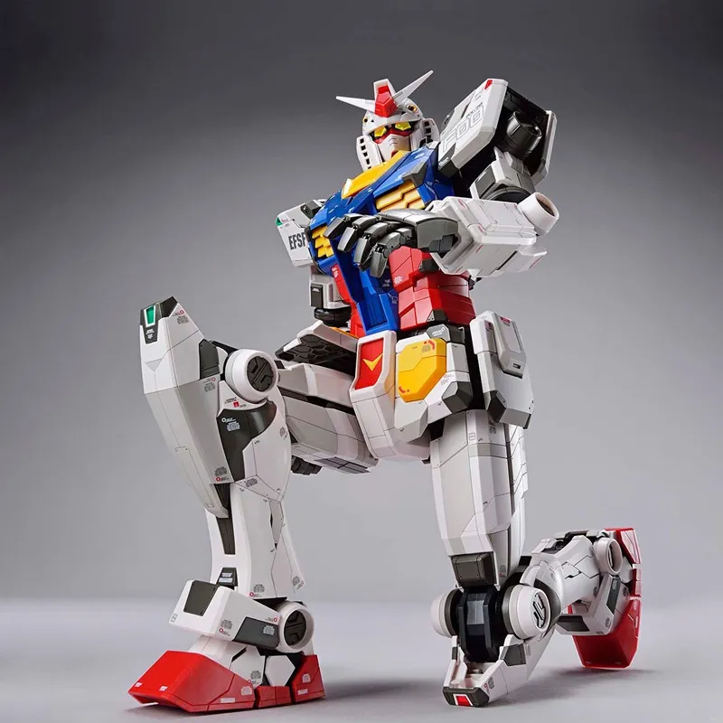 BANDAI First Gundam RX 78 1/48 Mobile Suit Gundam RX 78F00 With Base Model Kits-6