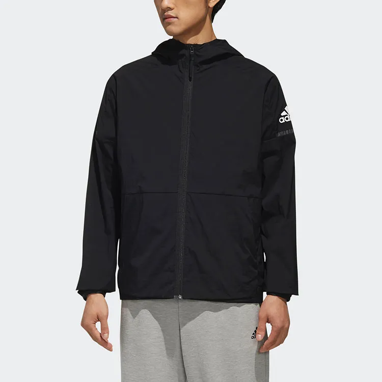 Adidas Jackets Men Black-2