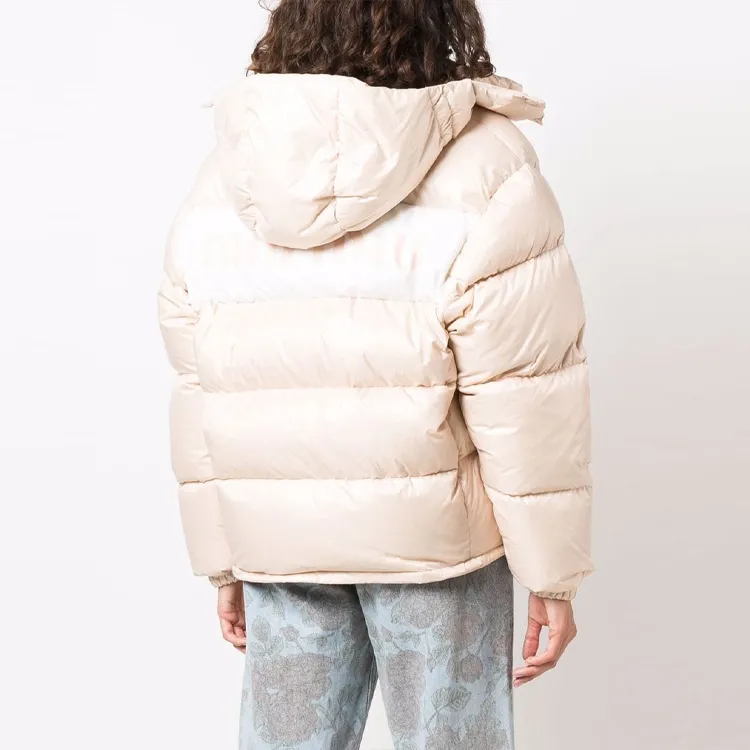 MIU MIU Down Coats Women's Beige-2