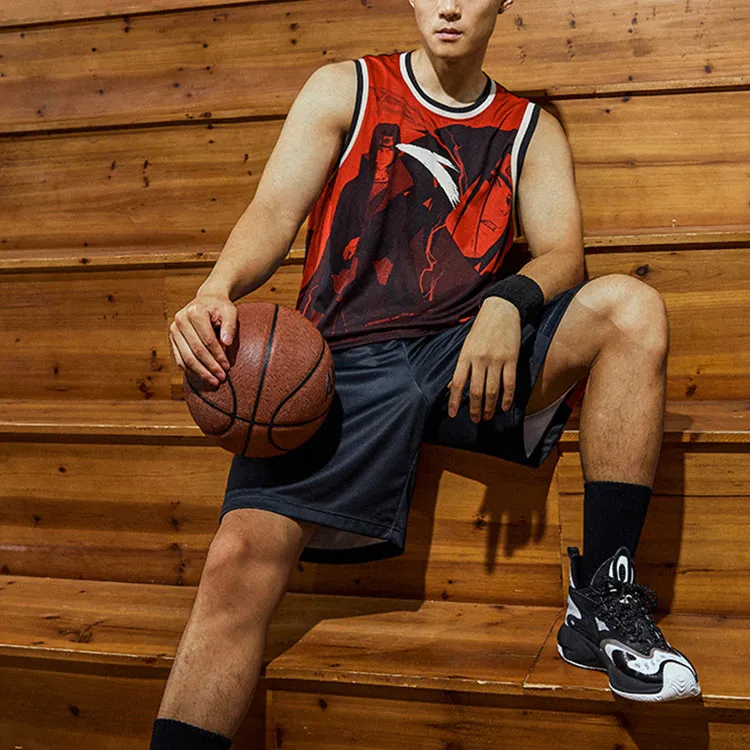 ANTA Tank Tops Men Red-2