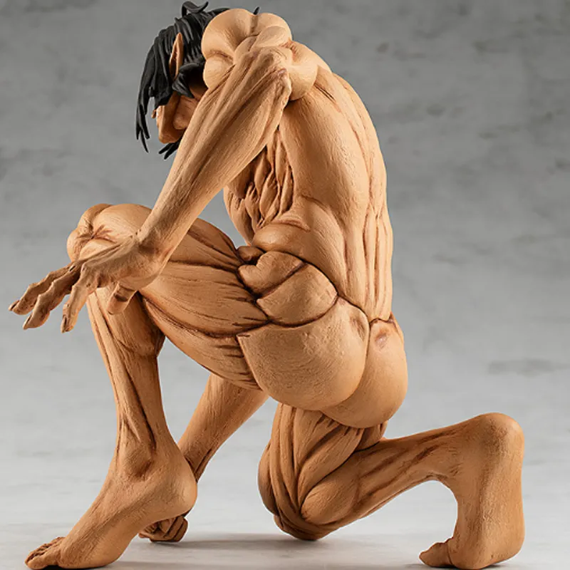 GOOD SMILE COMPANY Pop Up Parade Attack On Titan Eren Yeager Attack Titan Ver. Figure Tan-4
