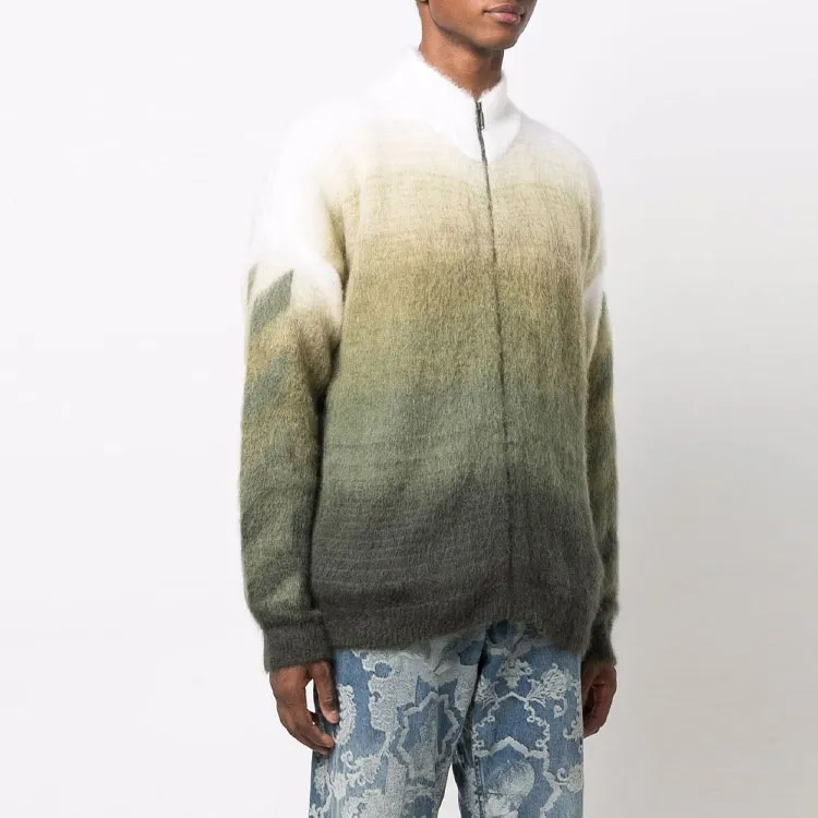 OFF WHITE Diagonal Brushed Sweater-2