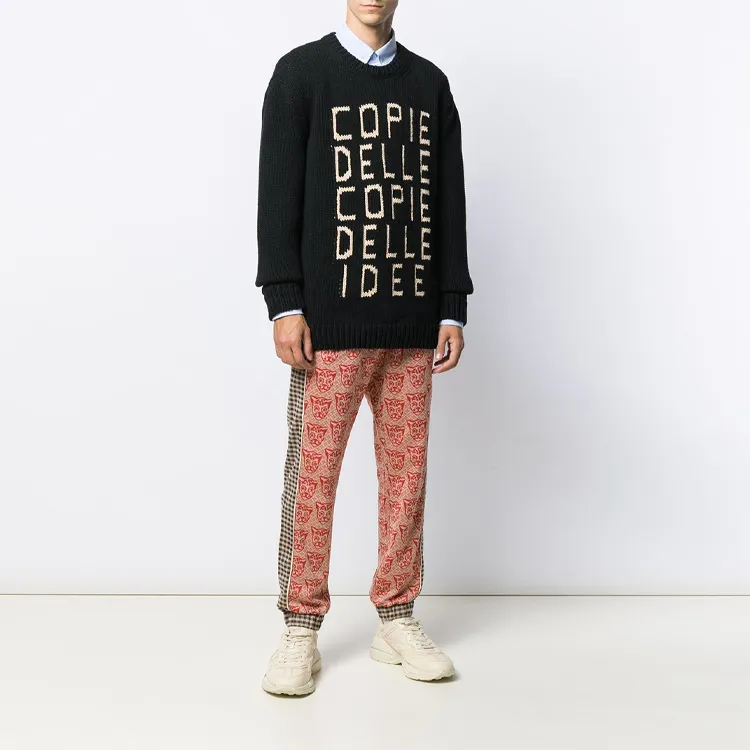 GUCCI Casual Pants Men Red-1