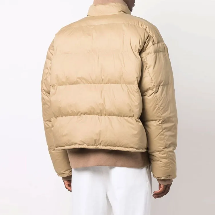 AMBUSH SS21 Stand Collar Loose Fit Puffer Jacket Men's Earth Yellow-2