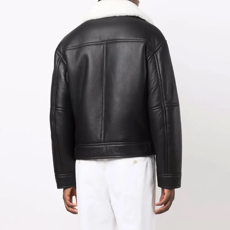 AMBUSH Leather Jackets Men Black-2