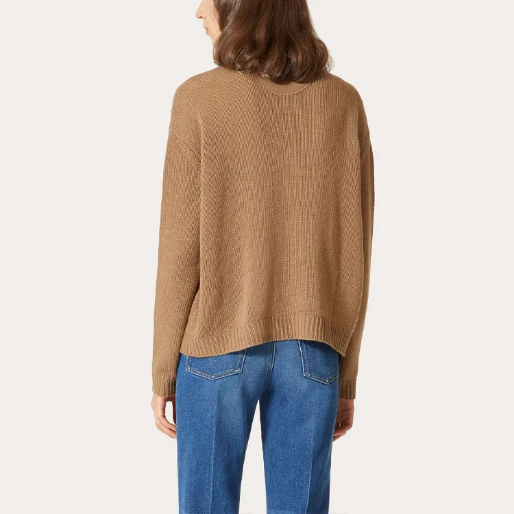 Valentino FW21 Sweater Women's Light Umber-3