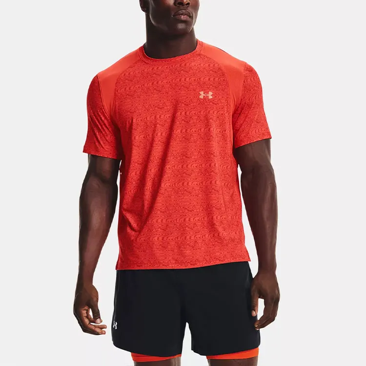 Under Armour T Shirt Men's Deep Orange-4