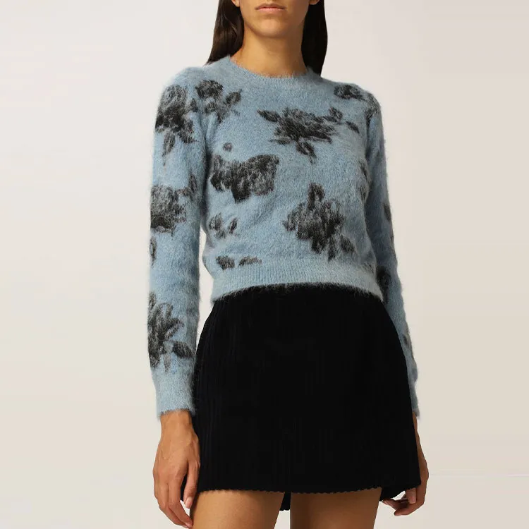 RED VALENTINO FW21 Sweater Women's Blue-3